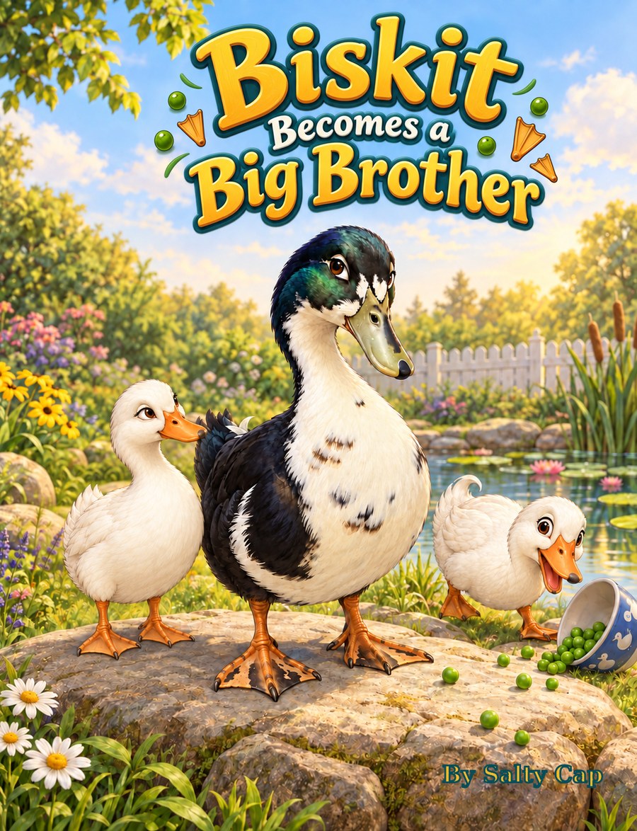 Cover of Biskit Becomes a Big Brother