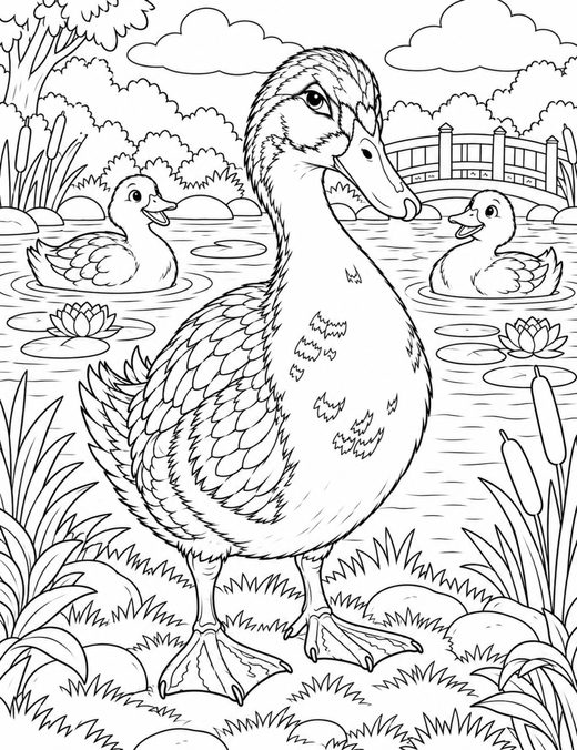 Meet the flock at the pond preview